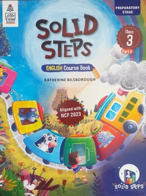 solid steps english course book class 3 part b(Paperback, .)