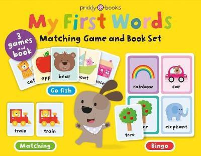 My First Words Matching Game and Book Set(English, Board book, Priddy Roger)