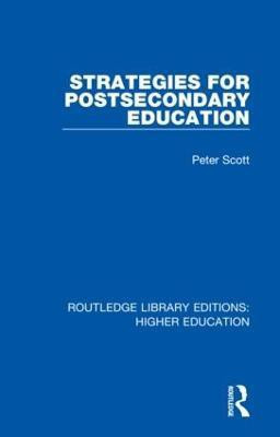 Strategies for Postsecondary Education(English, Hardcover, Scott Peter)
