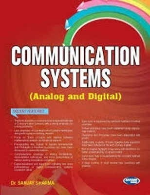 DIGITAL AND
ANALOG
COMMUNICATION(Paperback, K.K. Sharma)