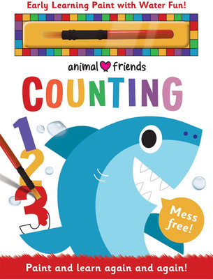 Early Learning Paint With Water Animal Friends Counting(Hardcover, Joseph Barnes)