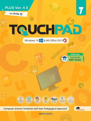 Touchpad Plus Ver. 4.0 Class 7: Windows 10 & MS Office 2019(Paperback, Nidhi Gupta)