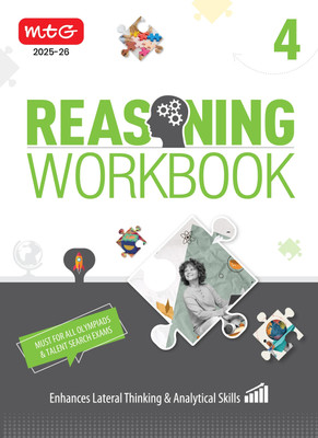 MTG Olympiad Reasoning Workbook Class 4 - Enhances Lateral Thinking & Analytical Skills | Must For SOF & All Olympiad & Talent Search Exam 2025-26(Paperback, PALLAVI AGGARWAL)