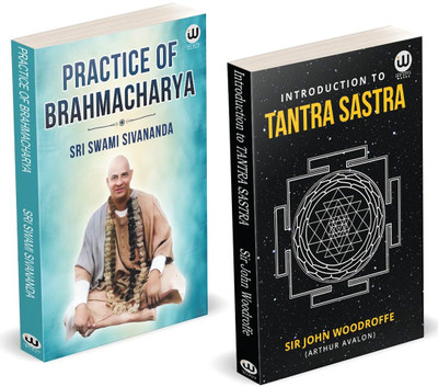 Practice Of Brahmacharya | Introduction To Tantra Sastra | Sri Swami Sivananda | Sir John Woodroffe | English Paperback Books | The Original Edition In Book Brahmacharya Sadhana | Combo Pack Gift Set | Indian Hinduism Spirituality Yogasana Vijnana All Asanas Vigyan | Bhakti Sagar Ashtanga Asan Jnana