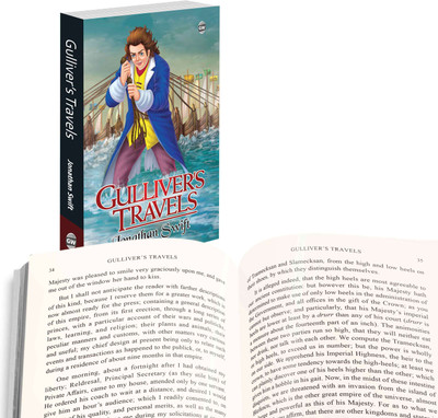 Gulliver’s Travels (Paperback) : Timeless Fantasy Classic, Famous Journey of Exploration, Legendary Satirical Novel, Iconic Adventure Literature, Must-Read Jonathan Swift Masterpiece(Paperback, Jonathan Swift)