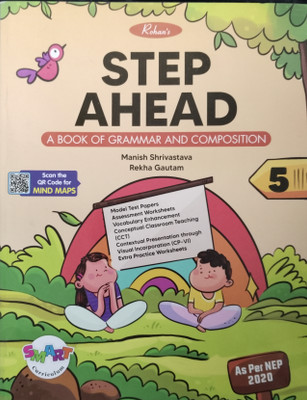 Step Ahead A Book of Grammar and Composition Class 5(Paperback, Manish Shrivastava, Rekha Gautam)