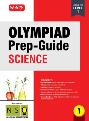 MTG Olympiad Prep-Guide Class 1 Science (NSO) - Detailed Theory, NSO Chapterwise Previous Years Questions with Self Test For SOF 2025-26 Exam(Paperback, MTG Editorial Board)