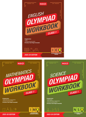 MTG Class-1 NSO-IMO-IEO (Science, Mathematics & English) Olympiad Workbook Combo (Set of 3 Books) | MCQs, & Achievers Section - SOF Olympiad Books For 2025-26 Exam(Paperback, MAHABIR SINGH, ANIL AHLAWAT, ZARRIN ALI KHAN)