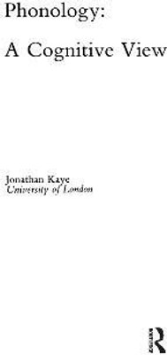 Phonology(English, Paperback, Kaye Jonathan)