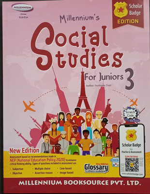 Social Studies for Juniors Book 3(Millennium Books, Susmita Dutt)