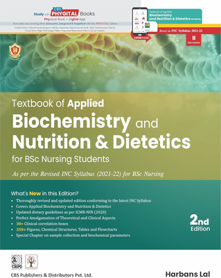 Textbook of Applied Biochemistry and Nutrition And Dietetics for Bsc Nursing Students(English, Paperback, Lal Harbans)