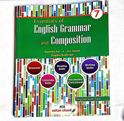 Essentials of English Grammar and Composition for Class 7 (2025-26 Exa(English, Hardcover, unknown)