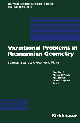 Variational Problems in Riemannian Geometry(English, Paperback, unknown)