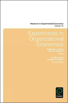 Experiments in Organizational Economics(English, Hardcover, unknown)
