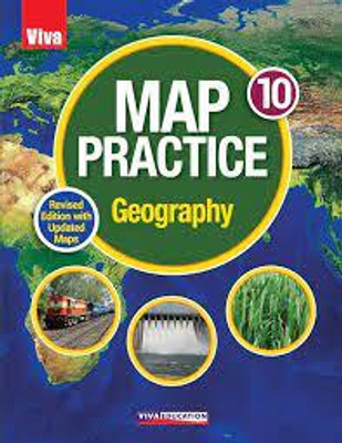 VIVA MAP PRACTICE GEOGRAPHY CLASS -10(Paperback, PANAL OF AUTHOR)