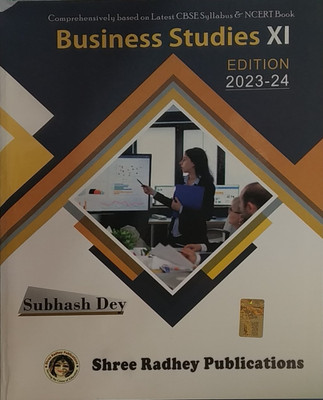 Business Studies Class 11 Edition 2023 To 2024 By Subhash Dey (For Set Of 2 Book)(Paperback, subhash dey)