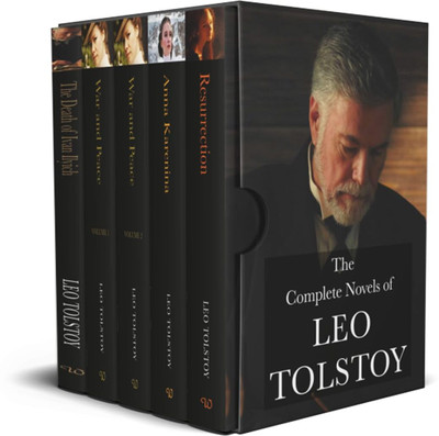 The Complete Novels of Leo Tolstoy (Anna Karenina, Resurrection, The Death of Ivan Ilych, War and Peace Vol. 1 & War and Peace Vol.2)(Paperback, Leo Tolstoy, Wilco International LLP)