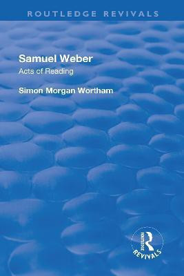 Samuel Weber(English, Paperback, Wortham Simon Morgan)