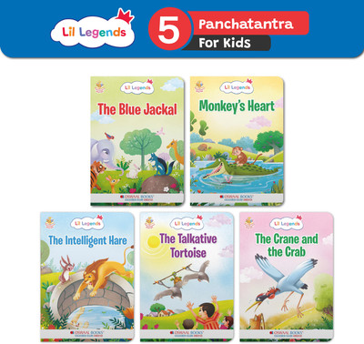 Oswaal Lil Legends Illustrated Panchatantra Stories - the Blue Jackal(English, Hardcover, unknown)