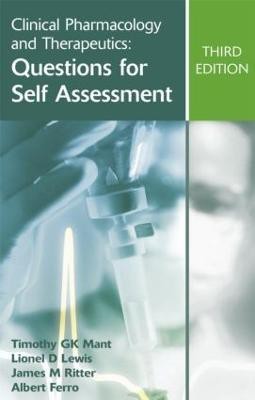 Clinical Pharmacology and Therapeutics: Questions for Self Assessment, Third edition 3 20th  Edition(English, Paperback, Mant Timothy G K)