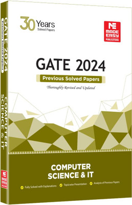 GATE-2024: Computer Science and IT Previous Year Solved Papers(Paperback, MADE)