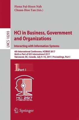 HCI in Business, Government and Organizations. Interacting with Information Systems(English, Paperback, unknown)