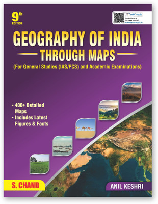 Geography of India Through Maps Ninth Edition(English, Hardcover, unknown)