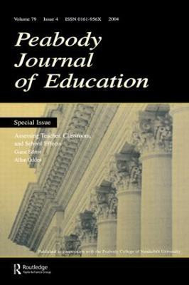 Assessing Teacher, Classroom, and School Effects(English, Paperback, unknown)