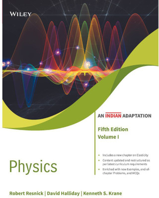 Physics, Vol 1, 5ed (An Indian Adaptation)(Paperback, Robert Resnick, David Halliday, Kenneth S. Krane, Dr. Partha Goswami, Dr. Arijit Roy, Dr. Kaustuv Da)