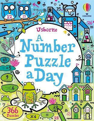 A Number Puzzle a Day(English, Paperback, Clarke Phillip)