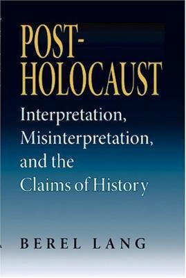 Post-Holocaust(English, Hardcover, Lang Berel)