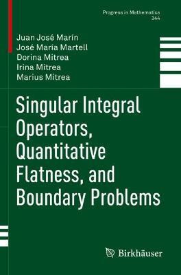 Singular Integral Operators, Quantitative Flatness, and Boundary Problems(English, Paperback, Marin Juan Jose)