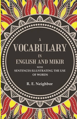 Vocabulary in English and Mikir,a(English, Hardcover, unknown)