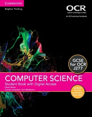 GCSE Computer Science for OCR Student Book with Digital Access (2 Years) Updated Edition(English, Mixed media product, Waller David)