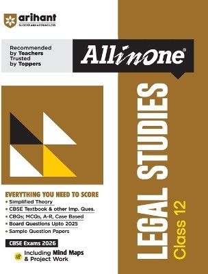 All in One Legal Studies CBSE Class 12 (EditionXII)(English, Book, Chaubey Manik)