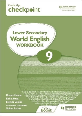 Cambridge Checkpoint Lower Secondary World English Workbook 9(English, Paperback, Menon Monica)