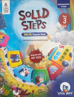 solid steps english course book class 3 part a(Paperback, .)