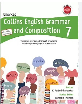 Enhanced Collins English Grammar And Composition 7 (Ncf 2023)(Paperback, K. Padmini Shankar)