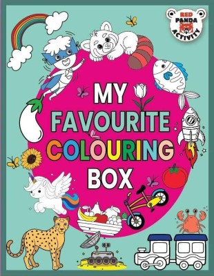 My Favourite Colouring Book Box(English, Paperback, Red Panda)