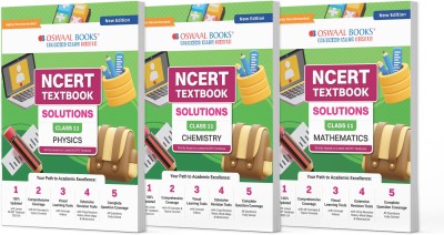 Oswaal NCERT Textbook Solutions Class 11 | Physics | Chemistry | Mathematics | Set of 3 Books | For Latest Exam(Product Bundle, Oswaal Editorial Board)