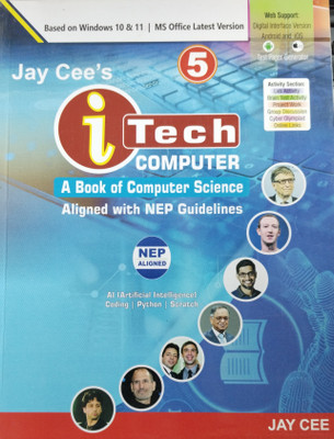 Jay Cee's I Tech Computer A Book of Computer Science 5(Paperback, Jay Cee's)