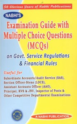 2023 Examination Guide with MCQs on Govt. Service Regulations & Financial Rules(Paperback, Nabhi)