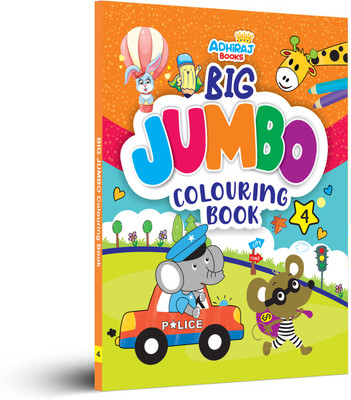 BIG JUMBO COLOURING BOOK PART 4 for Kids 3 years to 5 years old | Colouring Activities and Exercises For Children: Vegetables, Flowers, Birds and Animals(Paperback, Adhiraj Books) BIG JUMBO COLOURING BOOK PART 4 for Kids 3 years to 5 years old | Colouring Activities and Exercises For Children: Vegetables, Flowers, Birds and Animals(Paperback, Adhiraj Books)