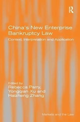 China's New Enterprise Bankruptcy Law(English, Hardcover, Xu Yongqian)