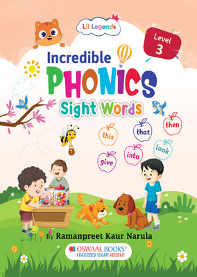 Oswaal Lil Legends Level 3 Sight Words(Paperback, Ramanpreet Kaur Narula)