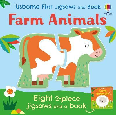 Usborne First Jigsaws: Farm Animals(English, Paperback, Oldham Matthew)