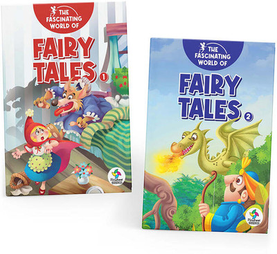 The Fascinating World of Story Books | Fairy Tales 1 & 2 | Set of 2 Books(Hardcover, Pinwheel Books)