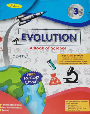 EVOLUTION A BOOK OF SCIENCE CLASS 3(kolkata, ROHAN BOOK COMPANY PVT.LTD.)