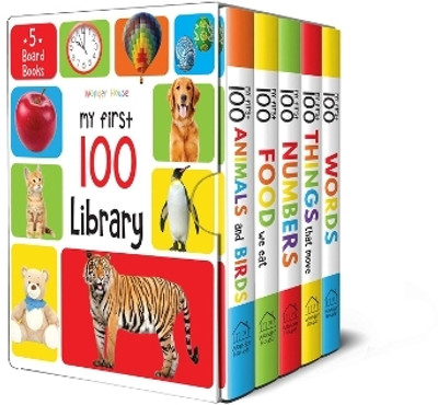 My First 100 Library(English, Hardcover, Wonder House Books)