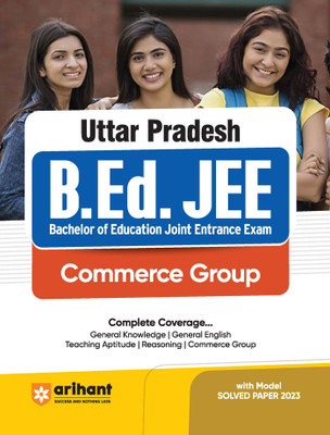 (OldEditon)Arihant
UttarPradeshB.Ed.JEECommerceGroup(English, Paperback, Pradeep Shrivastav, Rajeev Pandey, Sushil Singh)